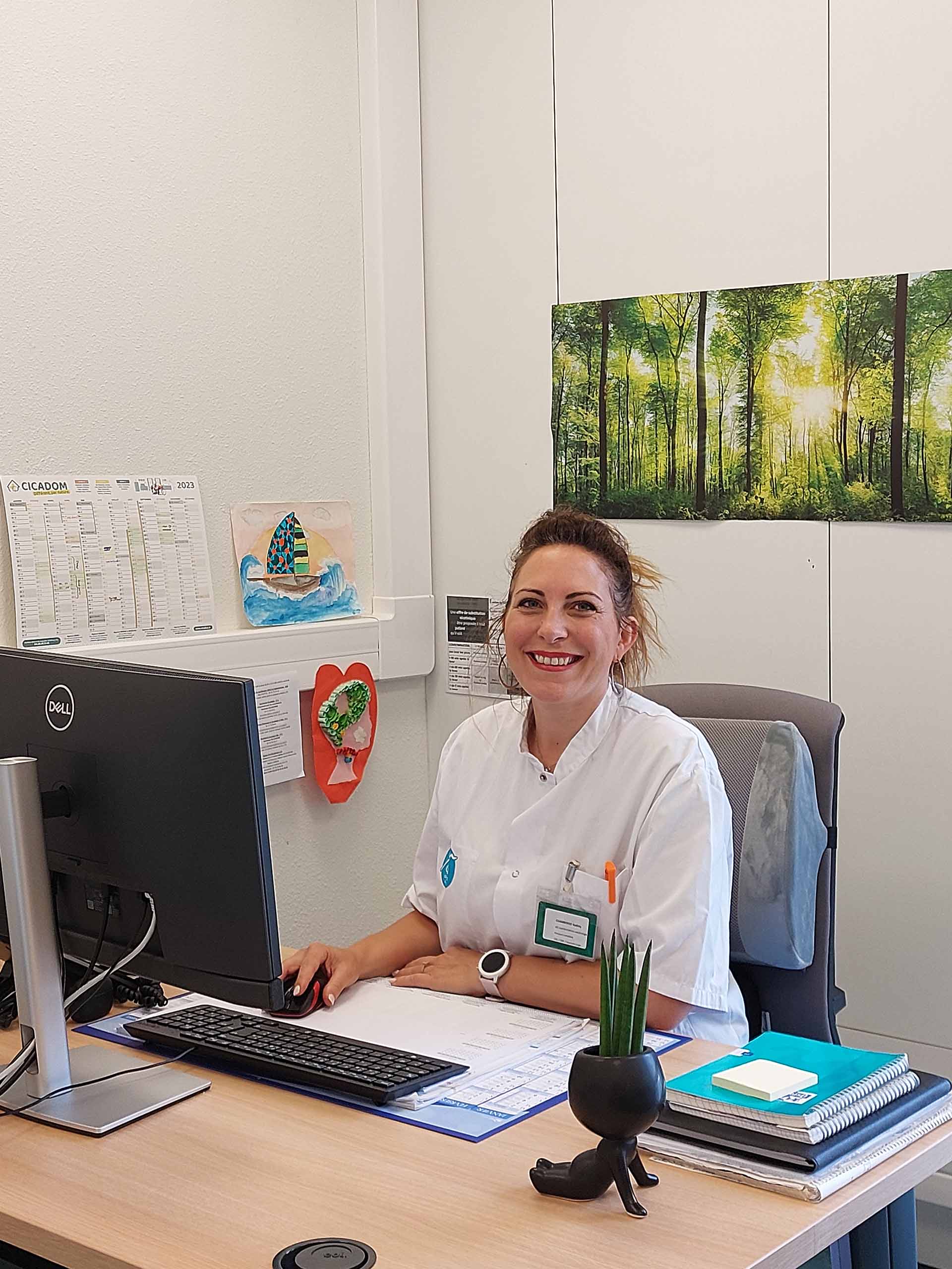 Audrey Chamberod, infirmière de coordination