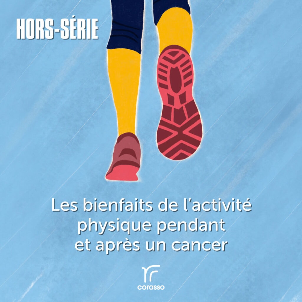 Podcast Cou de Tête saison 3 - Les bienfaits de l'activité physique pendant et après un cancer 1 podcast cou de tete hors serie activite physique